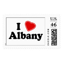 I Love Albany Stamp