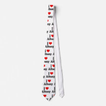I Love Albany, United States Neckwear