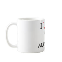 I Love Albatross Coffee Mugs