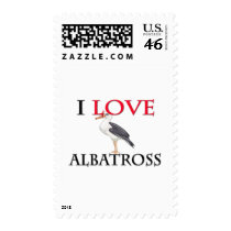 I Love Albatross Postage