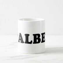 I LOVE ALBERT COFFEE MUG