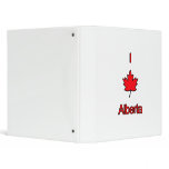 I Love Alberta Vinyl Binders