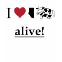 I love alberta cows alive t-shirts