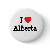 I love Alberta heart T-Shirt buttons by funnycustomtshirts I love Alberta heart T-Shirt buttons