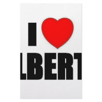 I Love Alberta Stationery Paper