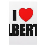 I Love Alberta Stationery Paper
