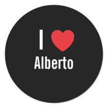 I love Alberto stickers by funnycustomtshirts I love Alberto stickers