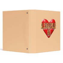 I love Albuquerque 3 Ring Binder