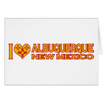 I Love Albuquerque, NM Cards