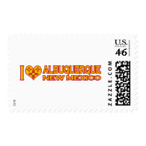 I Love Albuquerque, NM Postage