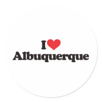 I Love Albuquerque stickers