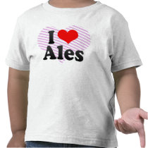 I Love Ales, France Tshirt