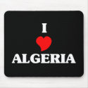 I Love Algeria mousepads