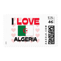 I Love Algeria postage