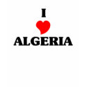 I Love Algeria t-shirts by repofcountries I Love Algeria t-shirts