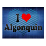 I Love Algonquin, United States Postcards