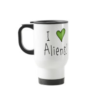 I Love Aliens II Mug