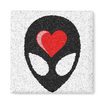 I LOVE aLiEnS! magnets