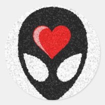 I LOVE aLiEnS! stickers