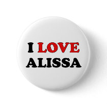 I Love Alissa Pin