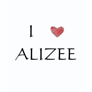 I Love Alizee shirt