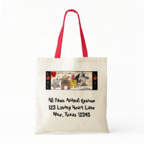 I Love All God's Creatures! Canvas Bag