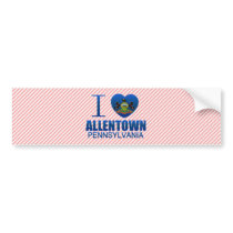 I Love Allentown, PA Bumper Sticker