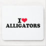 I love Alligators Mouse Pads