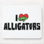I Love Alligators Mousepad