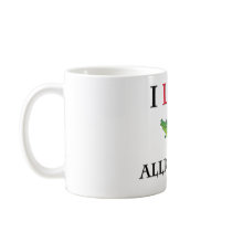 I Love Alligators Mugs