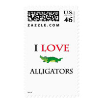 I Love Alligators postage by tshirtshirts I Love Alligators postage