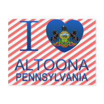 I Love Altoona, PA Post Card