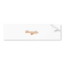 I Love Alvarado Texas Bumper Sticker