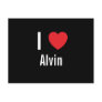 I love Alvin Post Card
