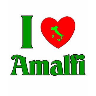I Love Amalfi Italy by claybuster