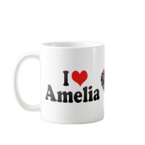 I Love Amelia Mugs