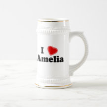 I Love Amelia Mugs