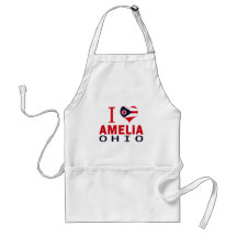 I love Amelia, Ohio Apron
