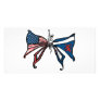 i Love america and scotland!! Photo Card Template