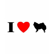 I Love American Eskimos t-shirts