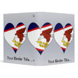 I Love American Samoa binders