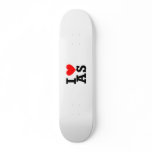 I Love American Samoa Design Skate Board Decks