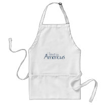 I Love Americus with Hearts aprons by cottonstudios I Love Americus with Hearts aprons
