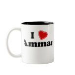 I Love Amman Mugs