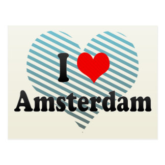 I Love Amsterdam Cards | Zazzle