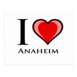 I Love Anaheim Post Cards