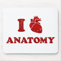 i love anatomy2 mousepads