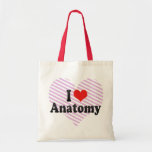 I Love Anatomy Canvas Bag