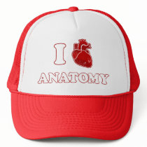 i love anatomy hats