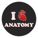 i love anatomy sticker